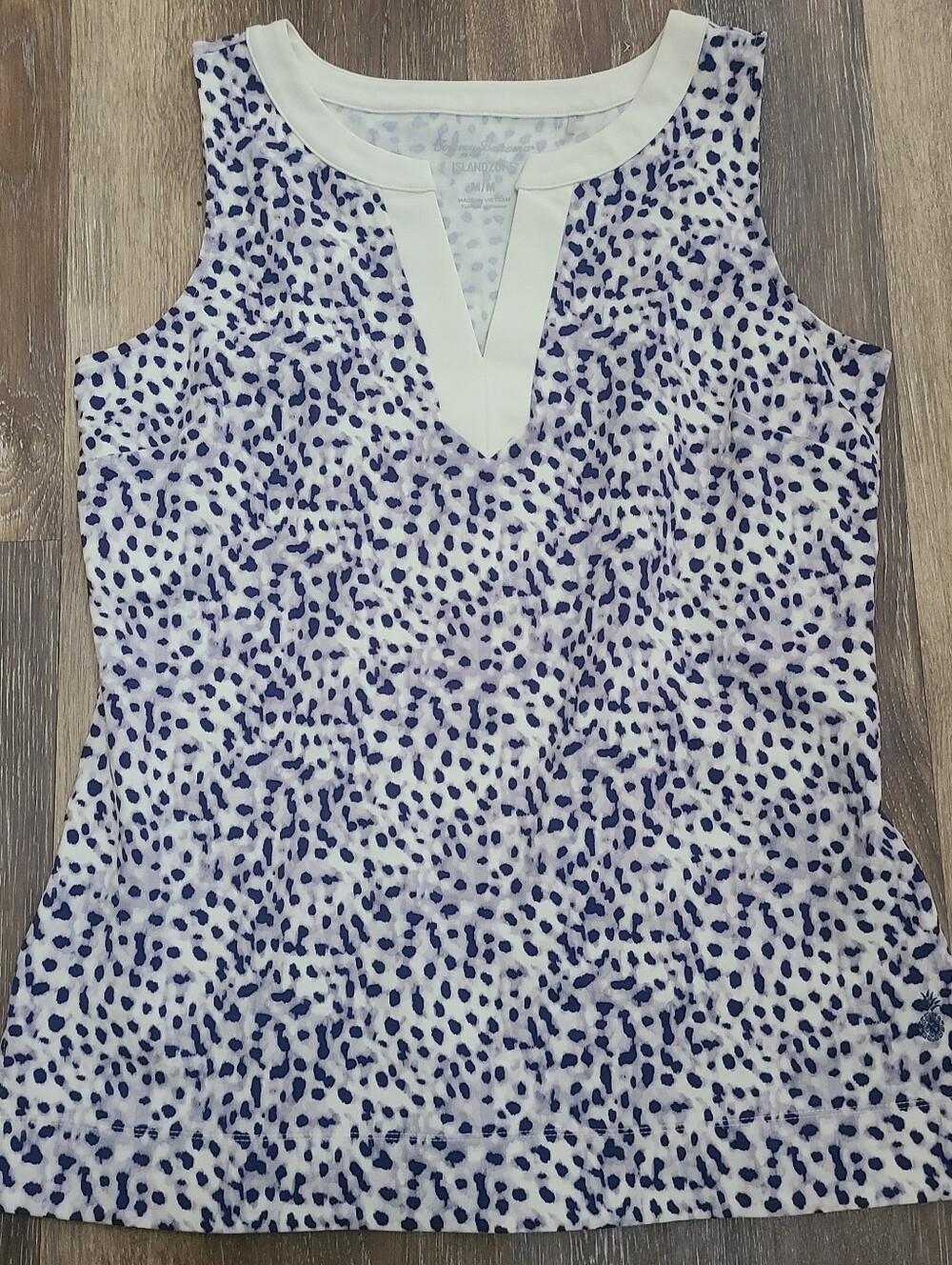 Tommy Bahama Island Zone Sleeveless Top Womans Size Med